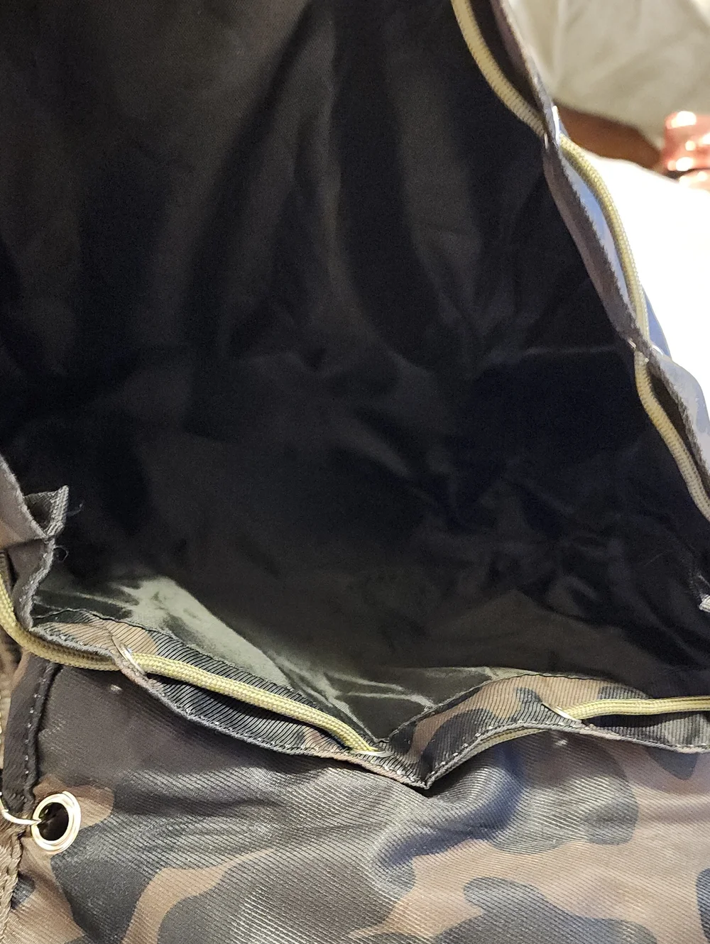 Y2K PunkCamo Backpack with Charms